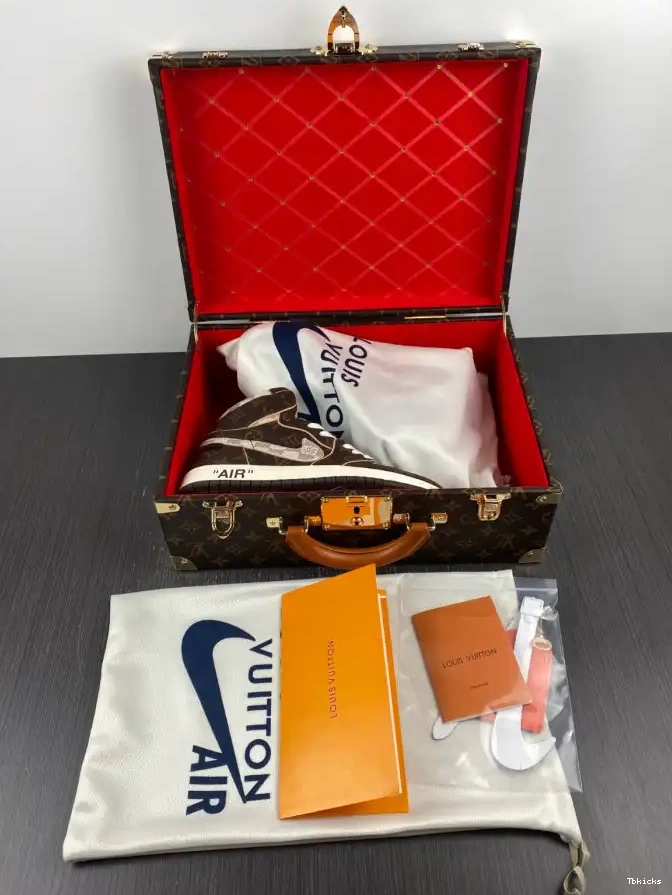Reps TBK Jordan Air 1 OFF-WHITE LV x 0501
